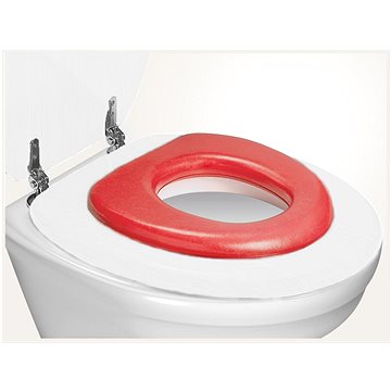 REER WC sedátko soft červené