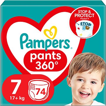 PAMPERS Pants vel. 7 (74 ks) – Mega Pack