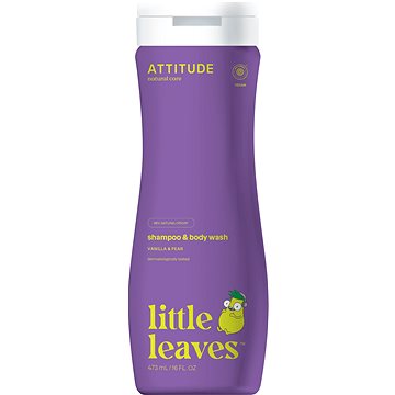 ATTITUDE Little Leaves 2v1 s vůní vanilky a hrušky 473 ml