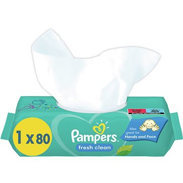 PAMPERS Fresh Clean XXL 80 ks