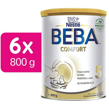 BEBA COMFORT 5 batolecí mléko (6× 800 g)