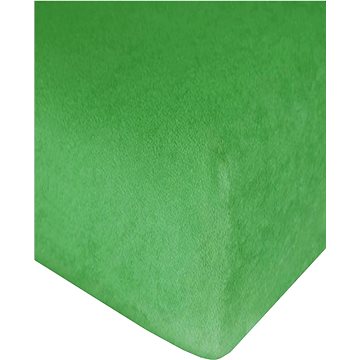 4sleep froté prostěradlo nepropustné s gumičkou, 70 × 140 - Zelené