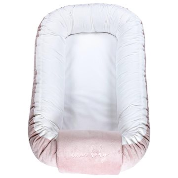 Hnízdečko Soft růžovo/bílý