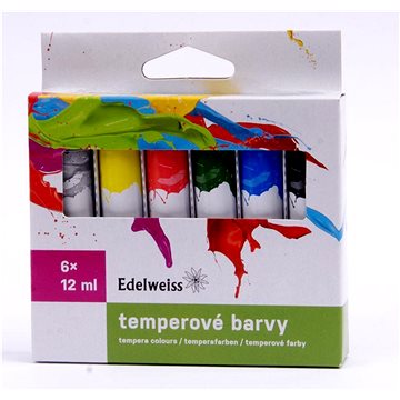 Edelweiss tempery 6 barev