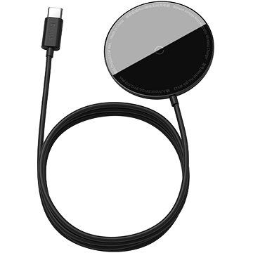Baseus Mini Magnetic Wireless Charger USB-C cable 1,5m 15W Black