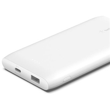 E-shop Belkin BOOST CHARGE USB-C PD Power Bank 10K + USB-C Cable - White