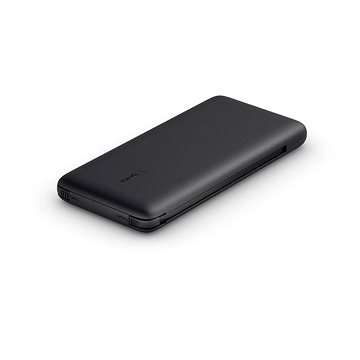 E-shop Belkin BOOST CHARGE Plus 10K USB-C Power Bank with Integrated Cables - Black