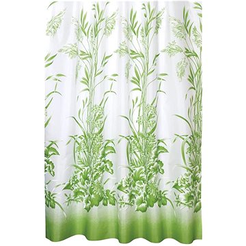 Bellatex Koupelnové závěsy - 180 × 200 cm - zelená tráva