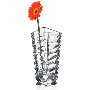 Bohemia Jihlava skleněná váza Rocky 28,5 cm