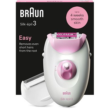 E-shop Braun Silk-épil 3 3-031, Rosa