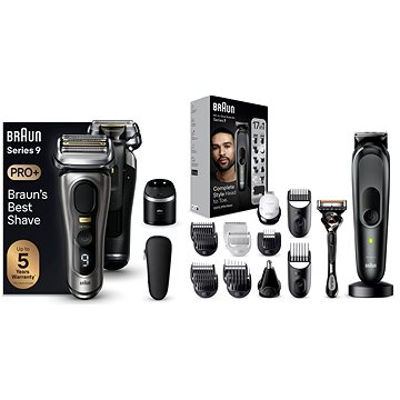E-shop Braun Series 9 PRO+ Wet & Dry + Braun All-In-One Trimmer Series 7 MGK7491, 17in1