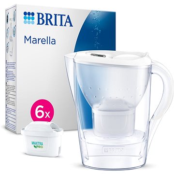 E-shop Brita Marella Cool white + 6 Maxtra Pro All-In-1
