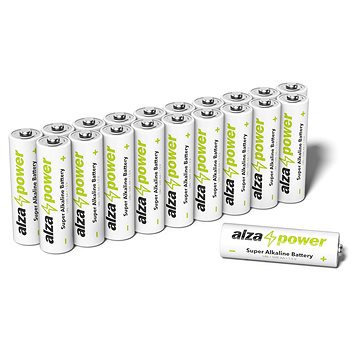 E-shop AlzaPower Super Alkaline LR6 (AA) 5 x 4 Stück in Ökobox