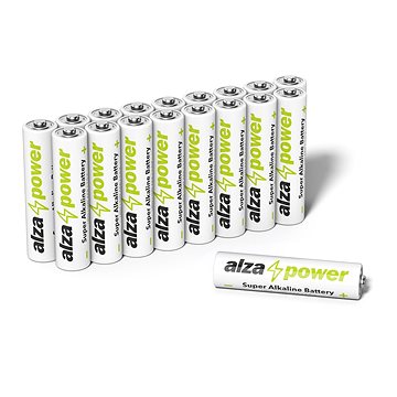 AlzaPower Super Alkaline LR03 (AAA) 3× 6ks v eko-boxu