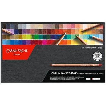 E-shop CARAN D'ACHE Luminance 6901 100 Farben + 2 Blender