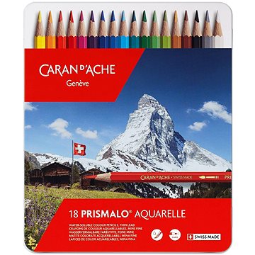 E-shop CARAN D'ACHE Prismalo Aquarelle 18 Farben