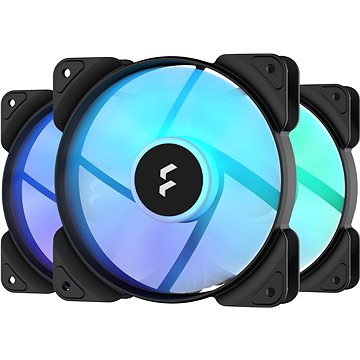 E-shop Fractal Design Aspect 12 RGB Black Frame (3 Stück Packung)