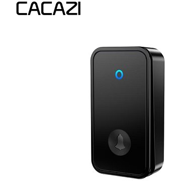 CACAZI Přídavné tlačítko k bezdrátovému zvonku FA28 – černé