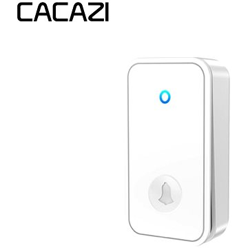 CACAZI Přídavné tlačítko k bezdrátovému zvonku FA28 – bílé
