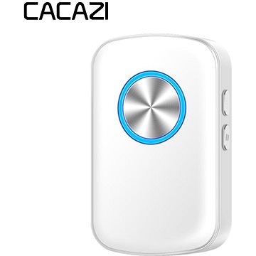 CACAZI Přídavný přijímač k bezdrátovému zvonku FA28 – bílé
