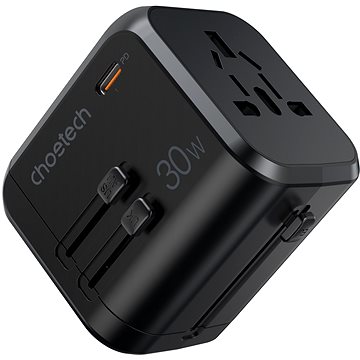 E-shop ChoeTech PD30W 3A+C Travel Travel Wall Charger
