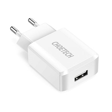E-shop ChoeTech Smart USB Wall Charger 12W White
