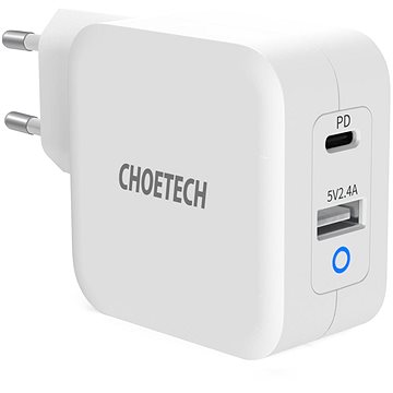 E-shop ChoeTech GaN Mini 65W Fast Charger White