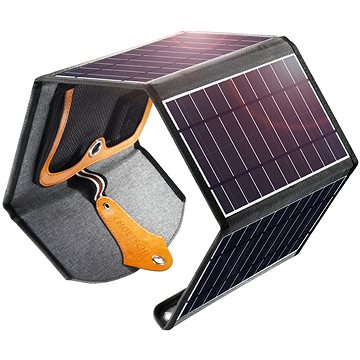 ChoeTech Foldable Solar Charger 22W Black