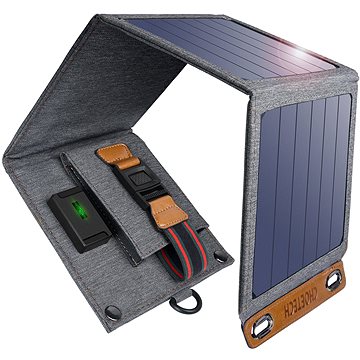 E-shop ChoeTech Foldable Solar Charger 14W Black