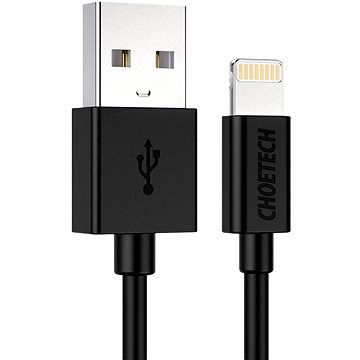 E-shop ChoeTech MFI certIfied USB-A to lightening 1.8m cable black