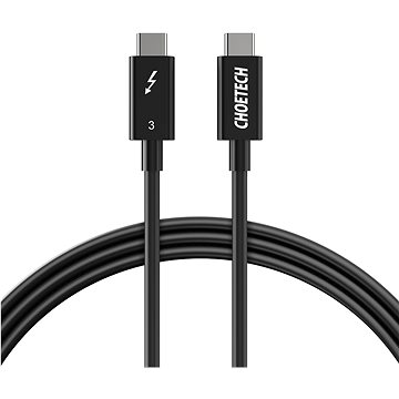 ChoeTech Thunderbolt 3 Passive USB-C Cable 0.7m Black