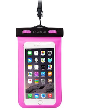 E-shop ChoeTech Waterproof Bag for Smartphones Pink