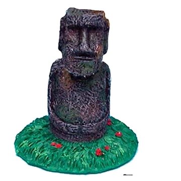 Penn Plax Dekorace Easter Island Statue 6,4 cm