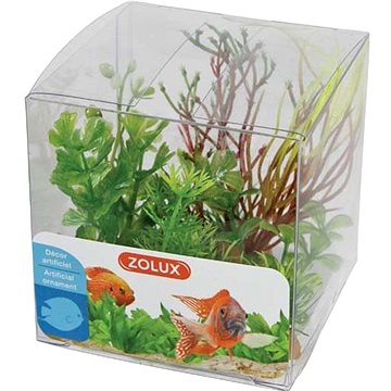 Zolux Súprava umelých rastlín Box typ 2 4 ks