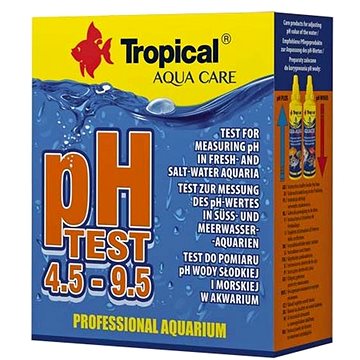 Tropical pH Test 4.5 – 9.5 meranie pH sladkej i morskej vody