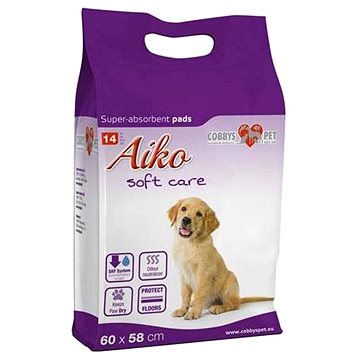 Aiko Soft Care Plienky 60 × 58 cm 30 ks