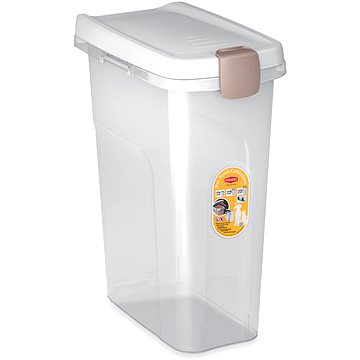 Stefanplast Pet food Container transparentný 39 × 24 × 51 cm 25 l na 10 kg