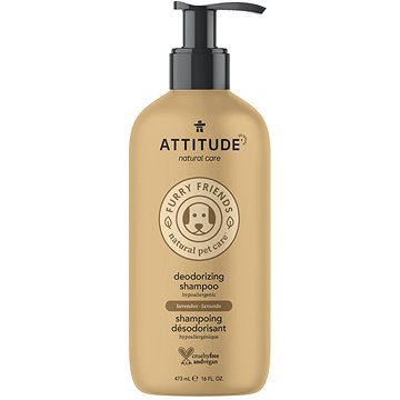 Attitude Furry Friends Prírodný šampón odstraňujúci zápach 473 ml