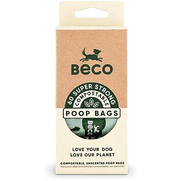 Beco vrecká kompostovateľné ekologické 60 ks