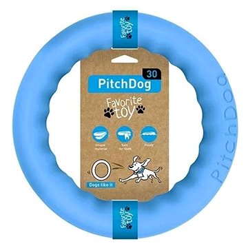 PitchDog, tréningový kruh pre psy modrý 28 cm