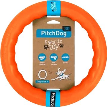 PitchDog tréningový Kruh pre psy oranžový 20 cm