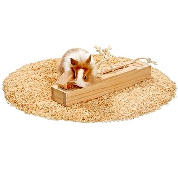 Karlie - Interaktívna drevená hračka, 6 kociek, 37,5 × 8,5 × 6,5 cm