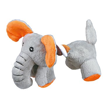 Trixie psík/slon s bavlnenou šnúrou 17 cm