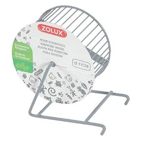Zolux Kolotoč kovový 11 cm sivý