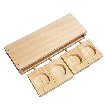 DUVO+ Drevené puzzle na pochúťky BEN 22 × 8 × 3,6 cm