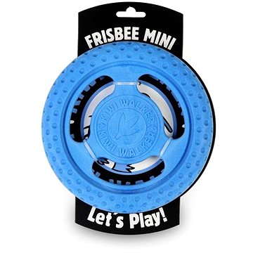 Kiwi Walker Lietajúci & plávajúci frisbee Mini z TPR peny 16 cm modrá