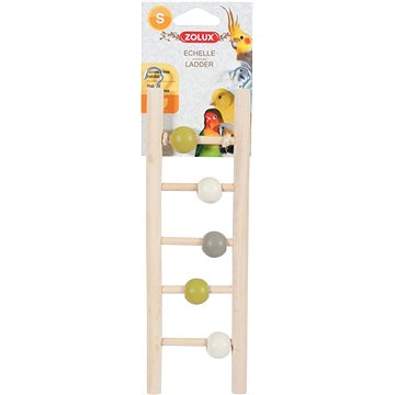 Zolux rebrík pre vtáky drevený 5 priečok 23,5 cm