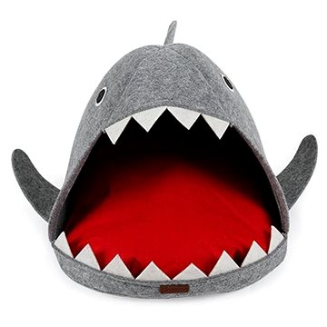 DogLemi Pelech s pohodlným vankúšom Žralok 64 × 54 × 33 cm