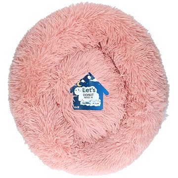 Let's Sleep Donut pelech ružový 50 cm