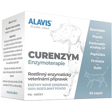 Alavis CURENZYM Enzymoterapia 80 kapsúl